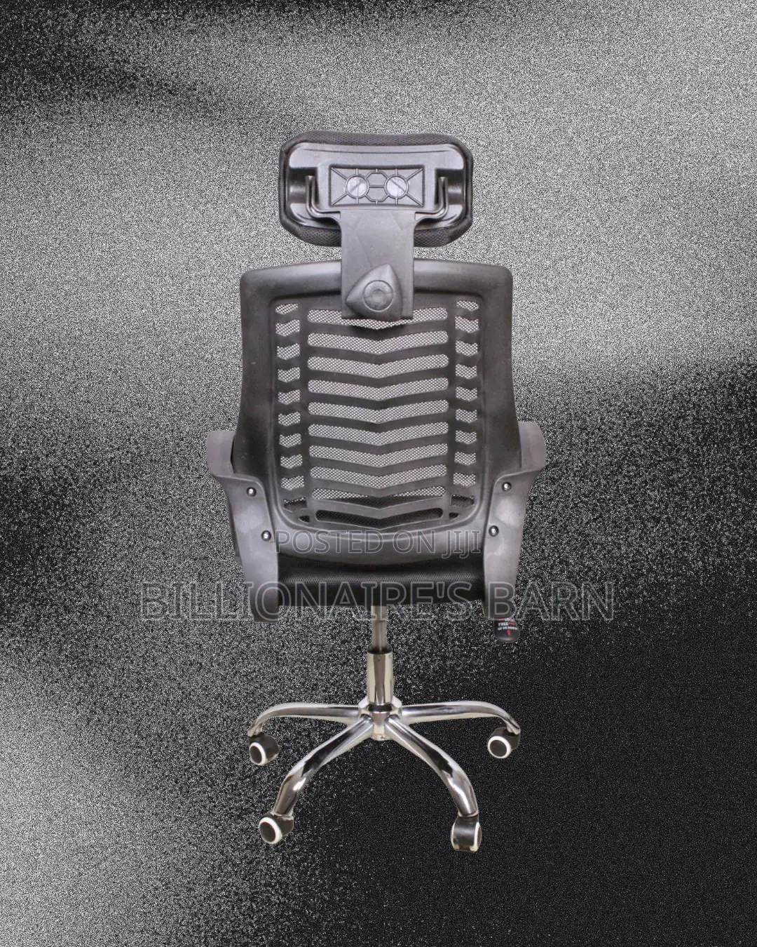 Plush Secretarial Mesh Chair | Lumbar Support