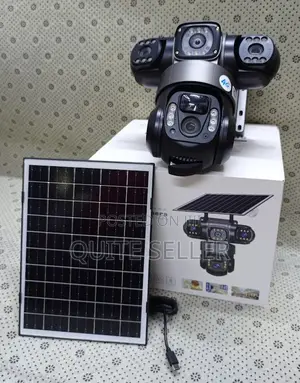 New 3 Lenses 3 Screen V380 Triple Lens 4g Floodlight Camera
