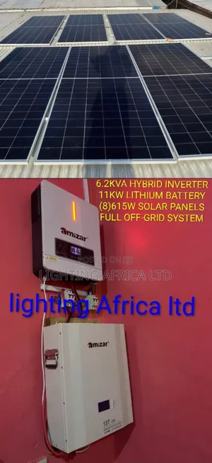 Perfect 6.2kva Inverter -11.77kwh Lithium Battery(8)615w Solar Package