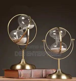 Brass Vintage Hourglass Sandtimer Sandglass Hour Glass