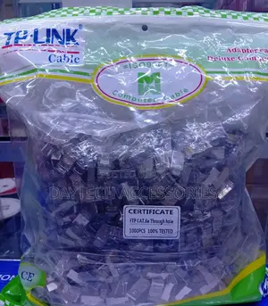 Rj45 Pass-Through Metallic Plugs 1000pcs