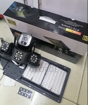 3 in 1 Solar ^4g With Floodlight V380