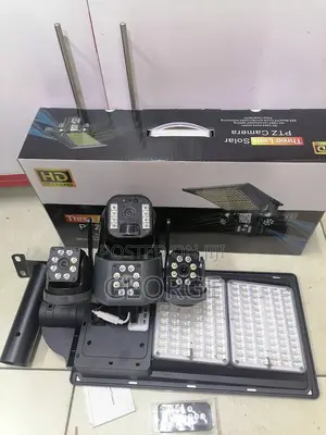 Smart Net!! Triple Lens Len 4g Solar CCTV Camera.