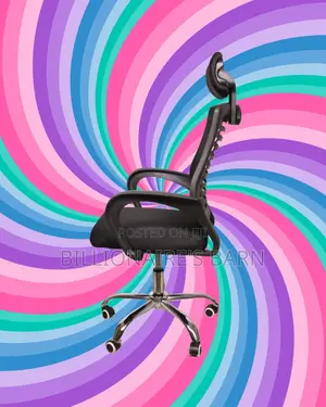 Ergonomic Secretarial Mesh Chair | Adjustable Height