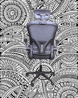Pro-Grade Grey Ergonomic Office Chair — All-Day Comfort