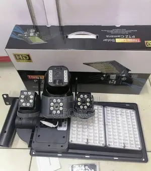 New V380 Solar 4g Streetlight Tripple Camera