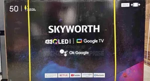 Skyworth 50′′ Qled Uhd Google Tv