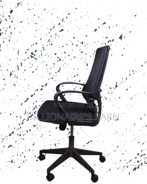 Black Ergonomic Mesh Office Chair (Heavy-Duty) — Restocked!