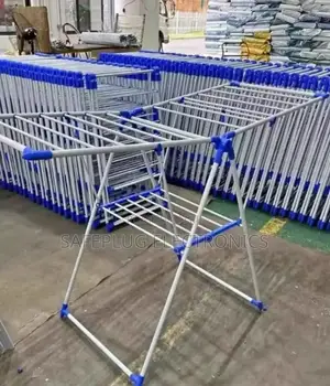 Assemble Standing Cloth Rack - Alluminium Frame