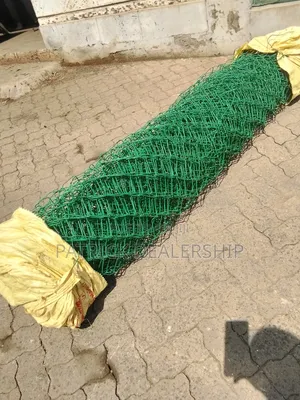 Green PVC Coated Chain Link