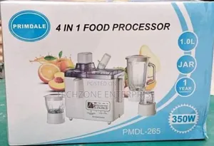 Primdale 4-in-1 Food Processor