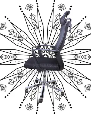 Breathable High Back Mesh Office Chair | Headrest Support