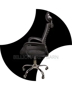 Executive Secretarial Mesh Chair | Headrest Support