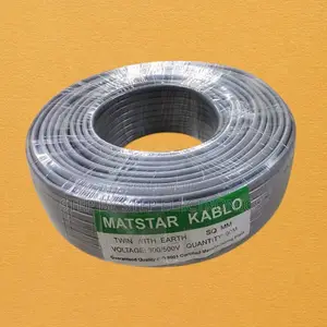1.5mm2 Twin and Earth Electrical Wiring Cable – PVC Insulated 90m Roll