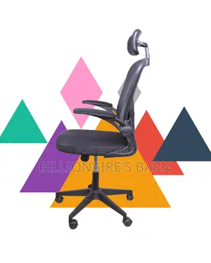 Grey Ergonomic Office Chair | Stylish Lumbar Support