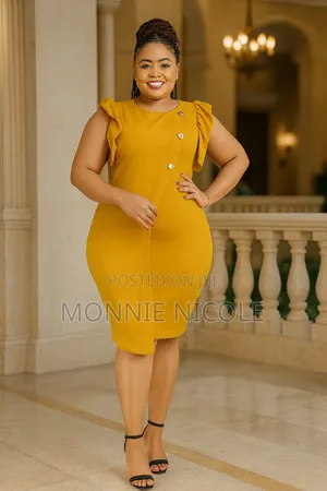 Cute Mustard Dress