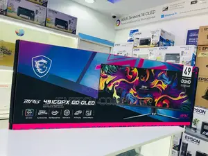 Msi MPG 491cqpx Qd-Oled 49" 1440p HDR 240hz Curved Gaming Monitor
