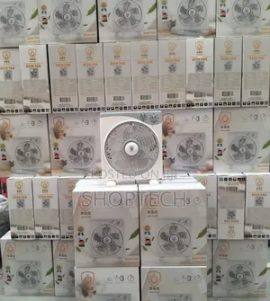Urk Box Desk Fan 5 Blades