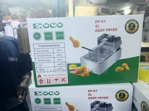 6 Litres Ecco Single Deep High Quality Fryer 