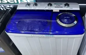 Hisense 13.5kg Wsrb143w Twin Tub Washing Machine.