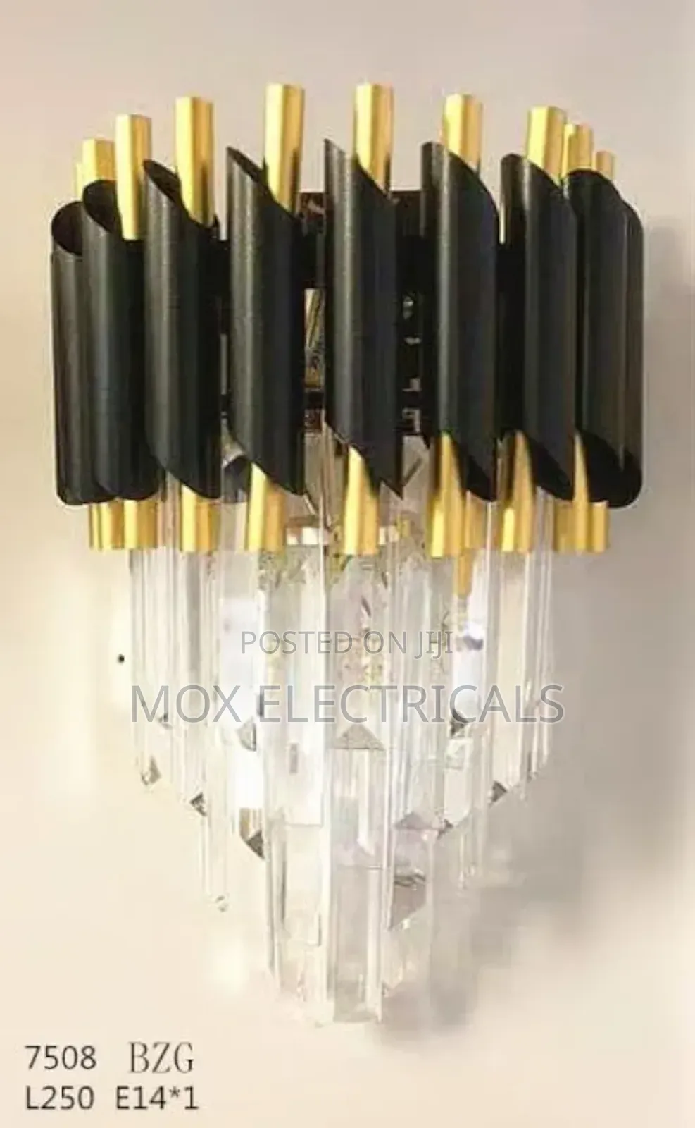 Generic Modern Glam Crystal Wall Sconce