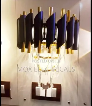 Generic Modern Glam Crystal Wall Sconce