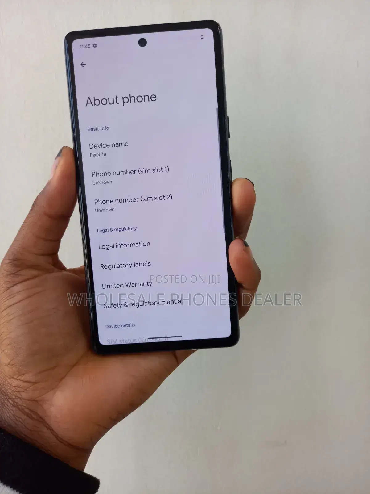 Google Pixel 7a 128 GB Gray