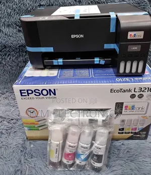 Epson Ecotank L3210 A4 All in One 3 In1 Ink Tank Printer(C11cj68405)