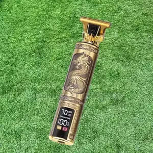 Vintage T9 Led Display Cordless Beard Trimmer Hair Clipper Shaver