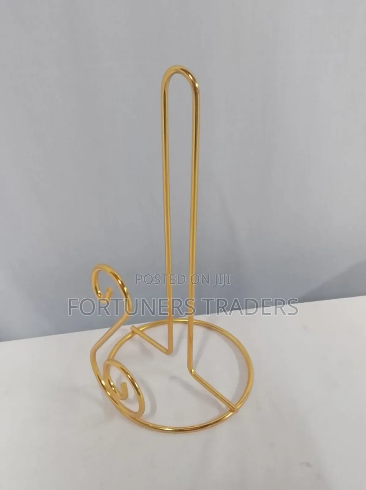 Kitchen Tissue Holder Golden