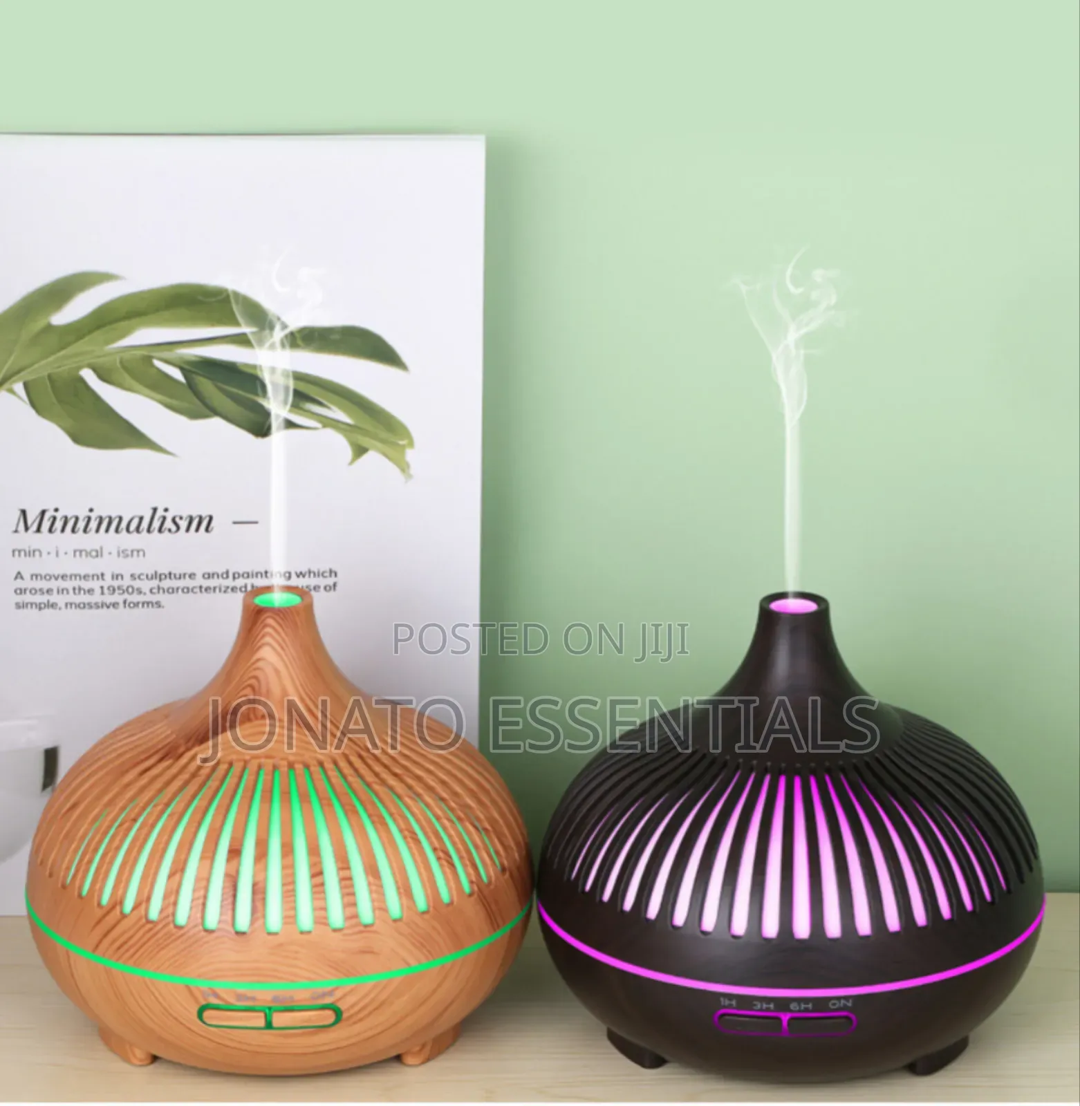 Ultrasonic Aroma Diffuser, Humidifier for Essential Oils