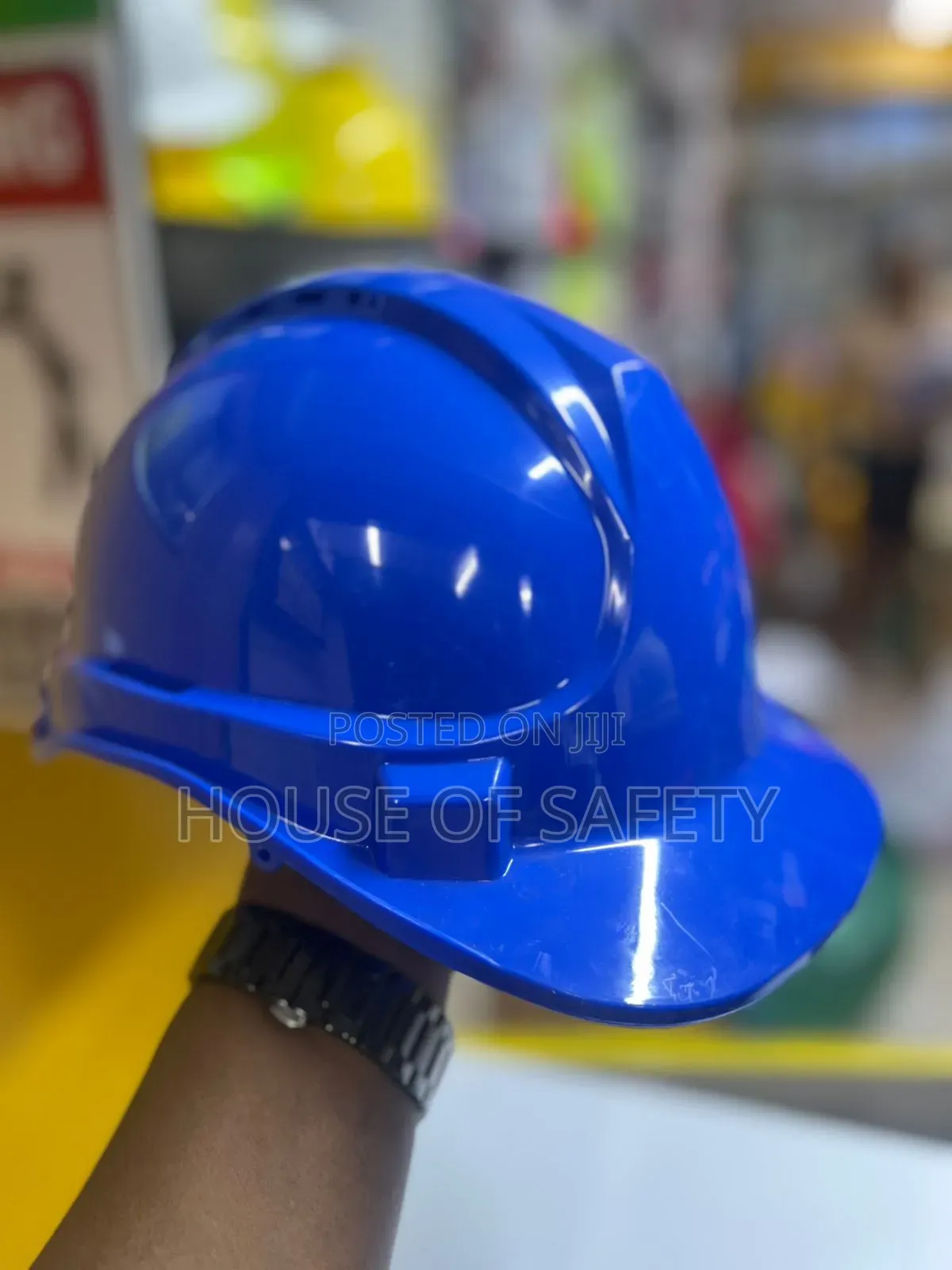 Blue And Brown General-purpose Helmets