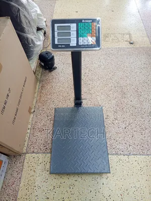 Industrial Digital Platform Scale With LCD Display – 300kg