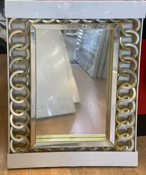 Gold Spiral Design Decorative Mirrors