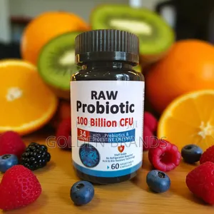 Boost Digestion Immunity With Raw Probiotic 100b Cfu 60 PCS