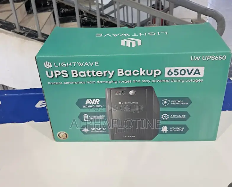 Light Wave Ups Battery Backup 650va