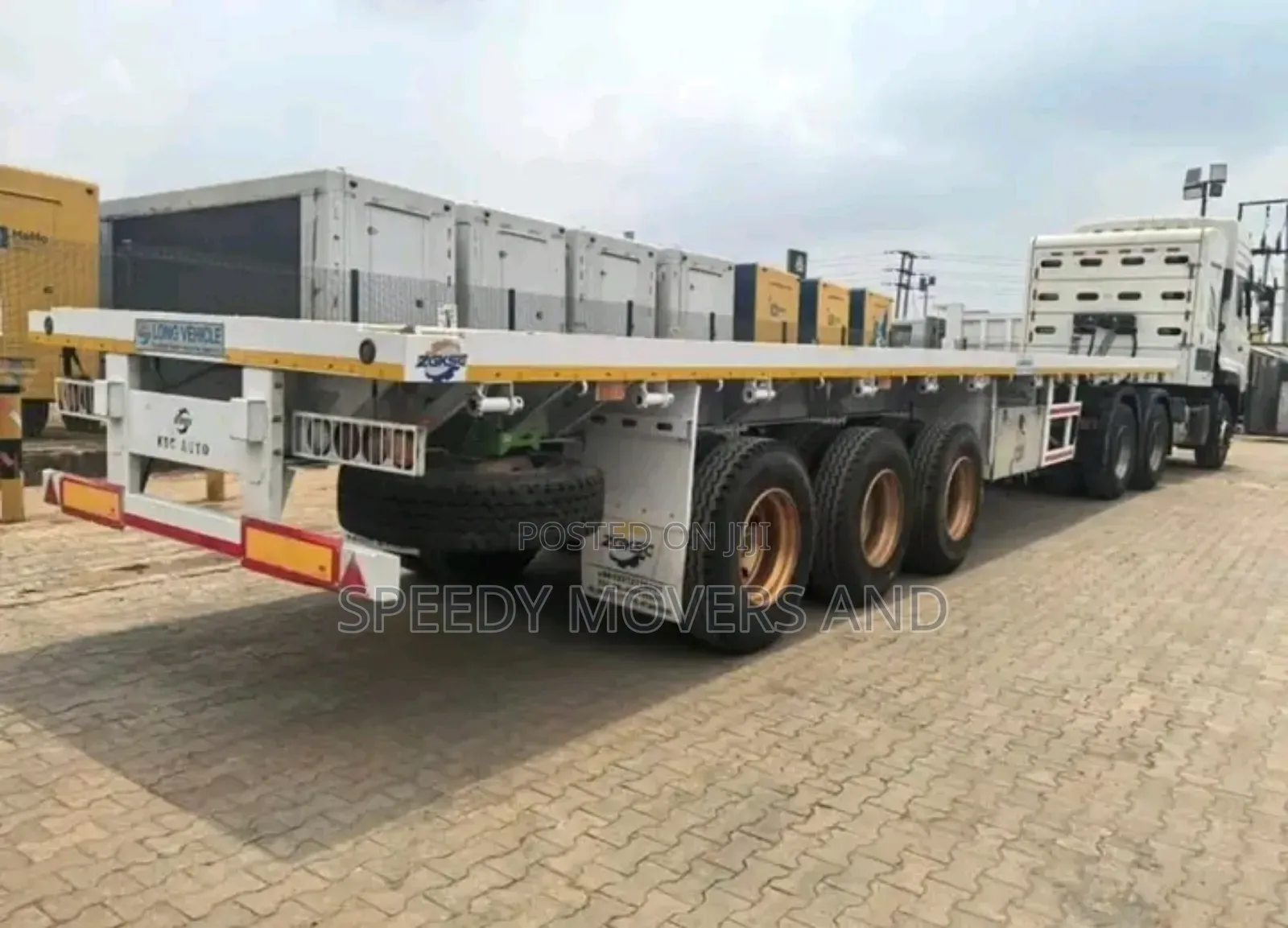 Highsided, Containerised Trailers Are Accessible