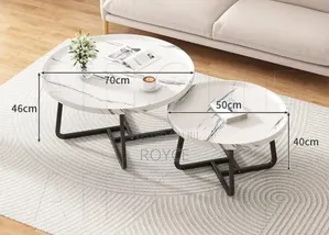 2 in 1 Minimalist Nesting Tables