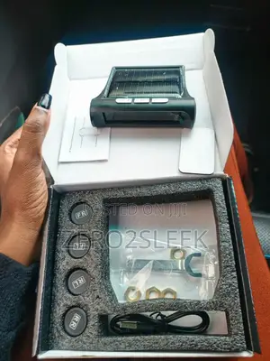Tire Pressure Monitoring System Wireless Solar With 4 External Sensors