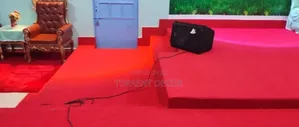 Step in Style Altar Wall to Wall Red 4mm Thick Carpet