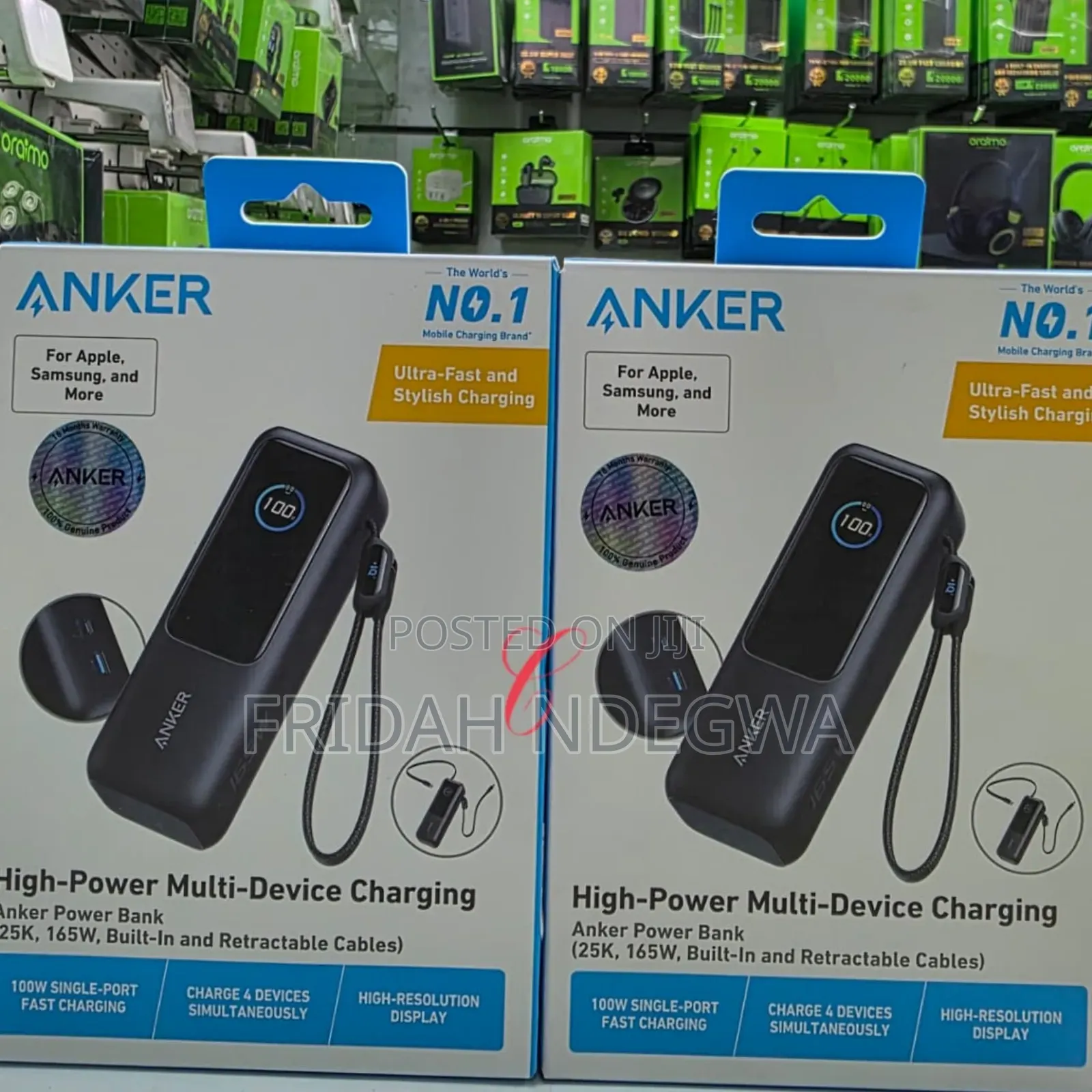 Anker 25k *165w* Ultra Fast Charging High Power Bank