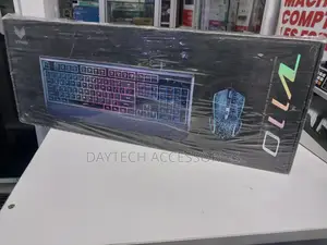 Rapoo V110 Backlit Gaming Keyboard and Optical Mouse Combo.