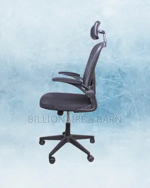 Premium Grey Ergonomic Office Chair — Easy to Clean