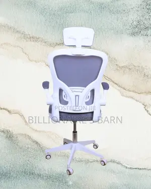 White Ergonomic Office Chair | Pro-Grade Mesh Backrest