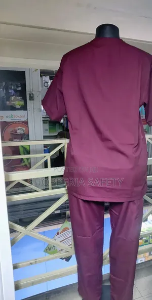 Maroon Masseuse/ Nurses/ Cleaners Uniform