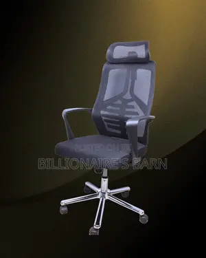 Modern High Back Mesh Office Chair — Relieves Lower Back Pressure
