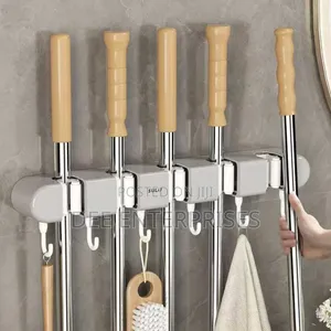 Non Slip Wall Mounted Mop Holder