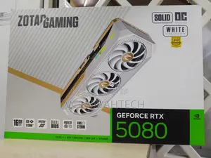 Zotac Gaming RTX 5080 Solid Oc White Edition 16gb Gddr7 Graphics Card