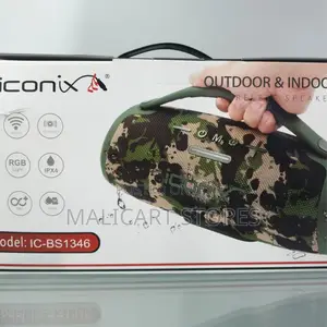 Iconix Wireless Ic-Bs1346 Speaker- Green/Black