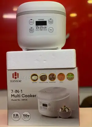 7 in 1 Hanmac Multi-Cooker 2.2ltrs Electirc Rice/ Pressure Cooker
